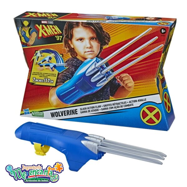 Garra de Ataque de Accion de Combate de Wolverine