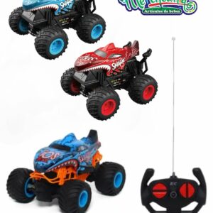 Camion monstruo a control track big wheel