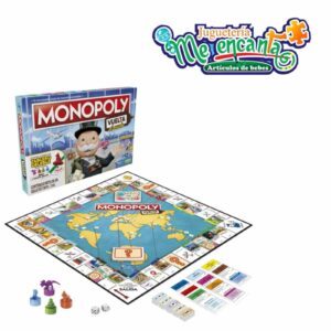 Juego de Mesa Monopoly Vuelta al Mundo Original