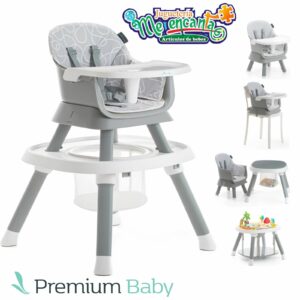 Silla de Comer para Bebé Premium Baby Dakota 7 en 1