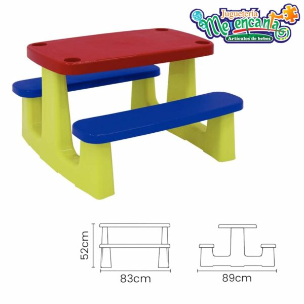 Mesa Infantil Tramontina Pic-nic - Imagen 2