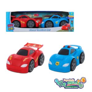 Set De Autos Con Luz Y Sonido