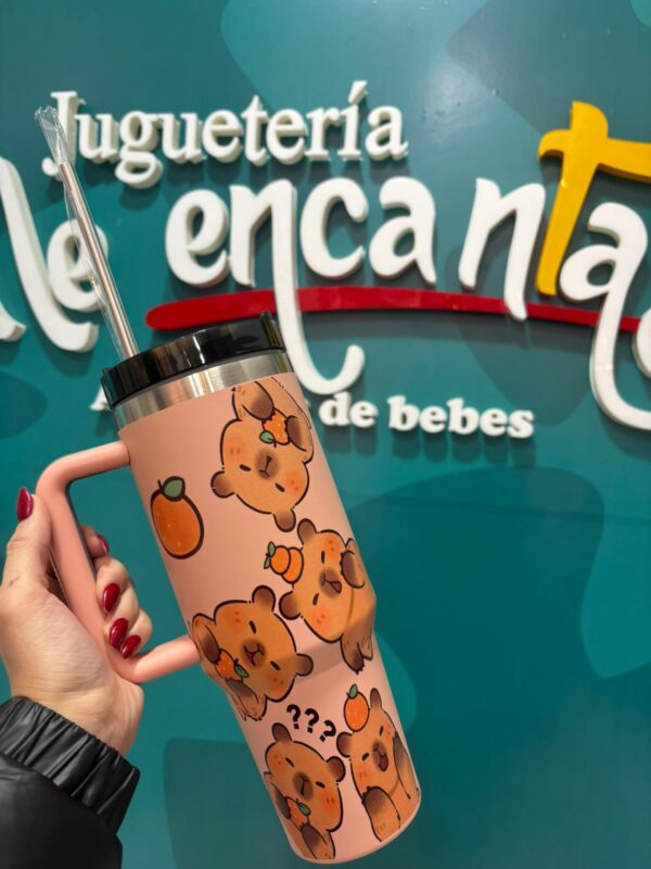 Vasos Termicos con Diseño de Capibara - Imagen 5