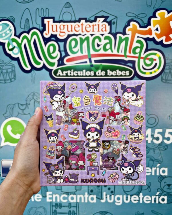 Caja de Sticker Kuromi