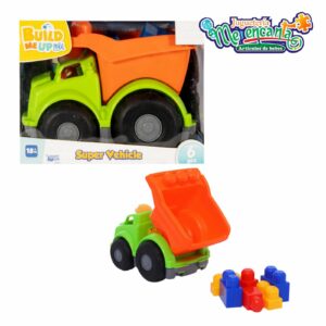 Camion Tumba con Bloques de Armar