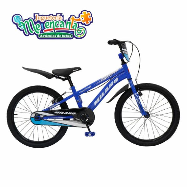 Bicicleta Milano Aro 20 Campione Azul