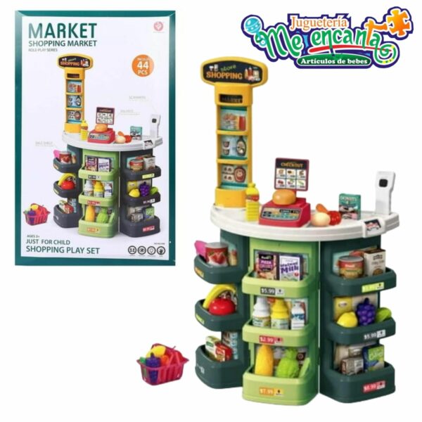 Set Supermercado con 44 Piezas