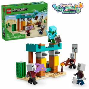 Lego Minecraft La Patrulla Del Desierto De Los Illanos