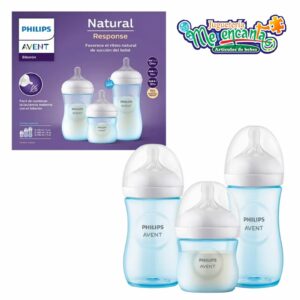 Set de Biberones Natural Response Triple Pack Avent.