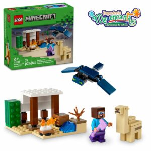 Lego Minecraft Expedición Del Desierto De Steve Juguete