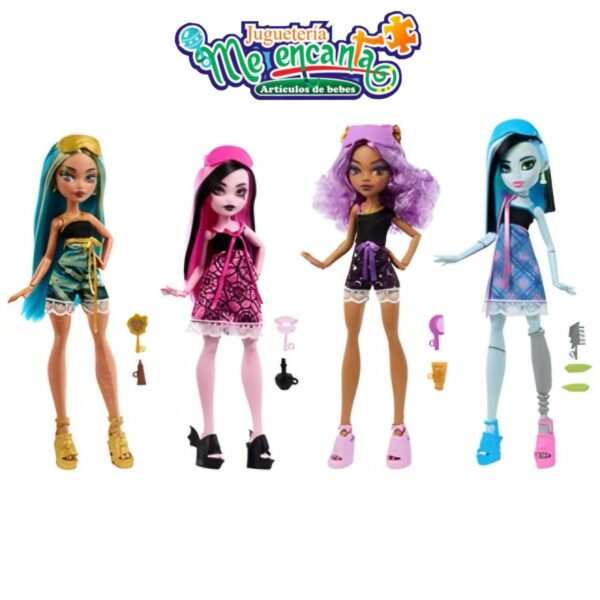 Muñeca Pijamas Monstruosas Sorpresa de Monster High