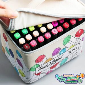 Set de Marcadores Touch doble punta de 60 piezas