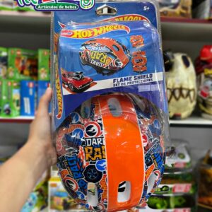 Casco Codera Y Rodillera Hotwheels