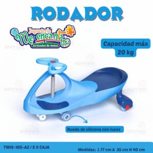 Rodador Azul Hasta 20 Kg