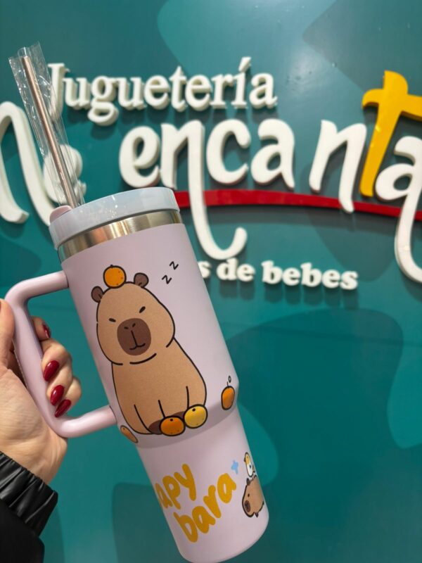 Vasos Termicos con Diseño de Capibara