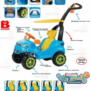 Auto con Empujador Push Car