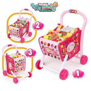 Carrito de supermercado 3 en 1