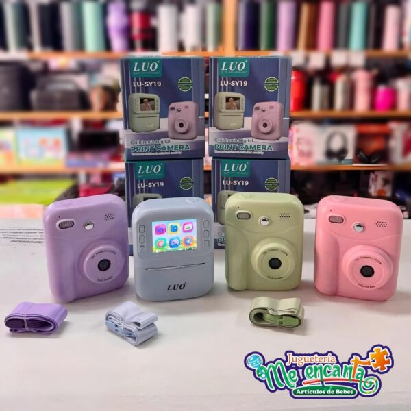 CAMARA CON IMPRESORA INFANTIL LUO LU-SY19