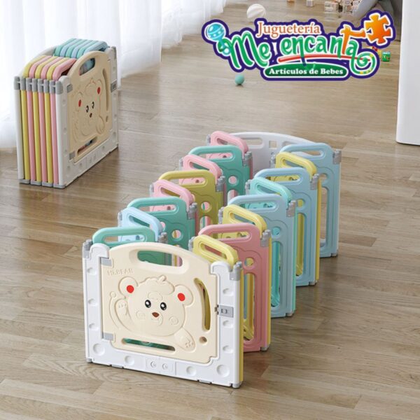 Corralito Plegable Con Puerta - Imagen 2