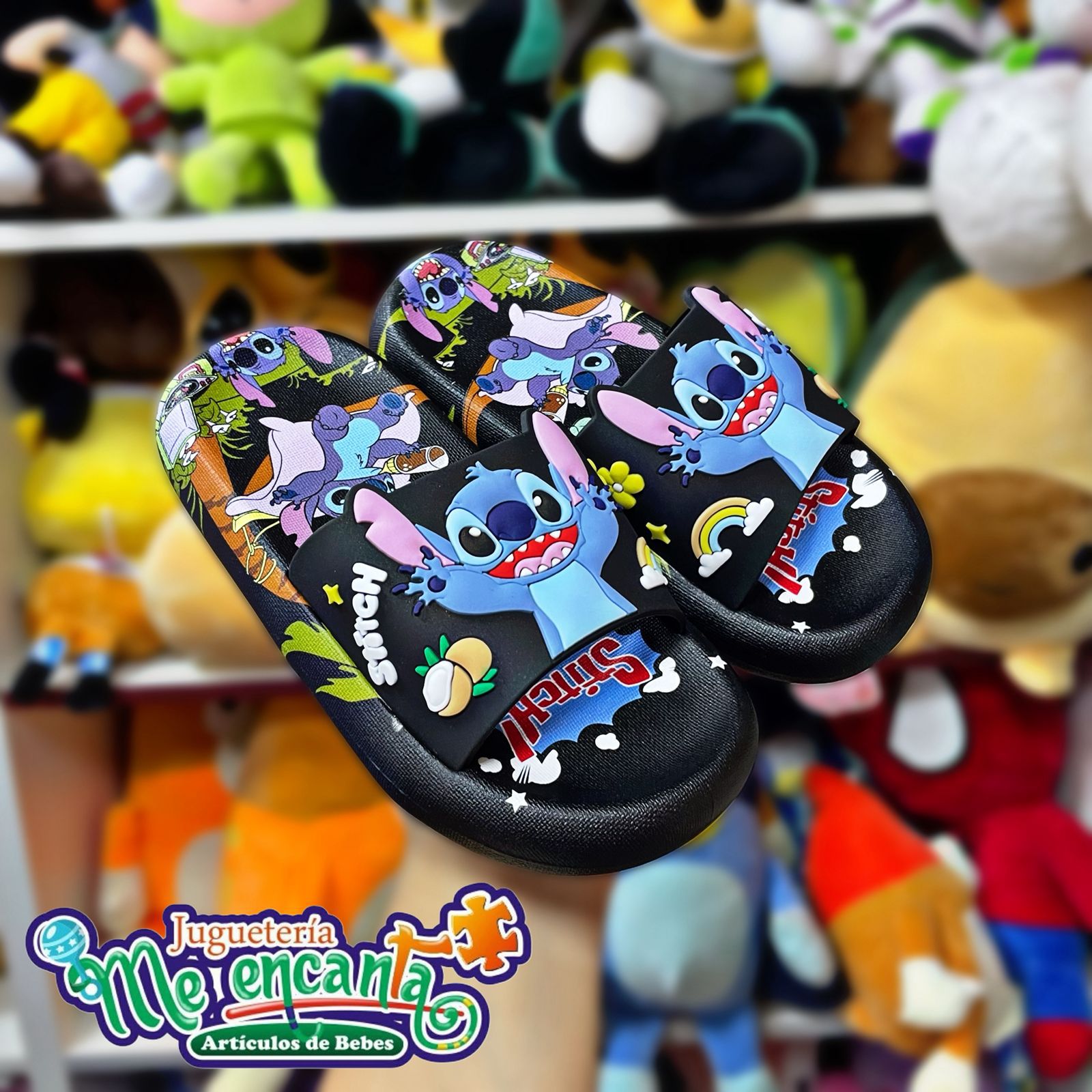 ZAPATILLA CON DISEÑO DE STITCH