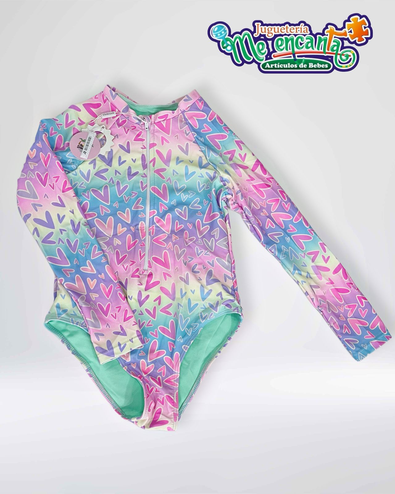 TRAJES ANTI UV PARA NIÑAS SURTIDOS - Imagen 2