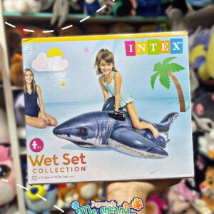 FLOTADOR INFLABLE CON FORMA DE TIBURON DE INTEX
