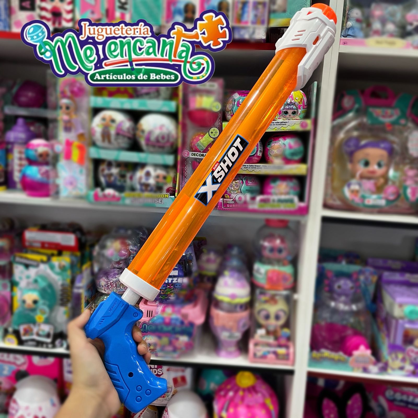 PISTOLA DE AGUA X-SHOT TUBE SOAKER