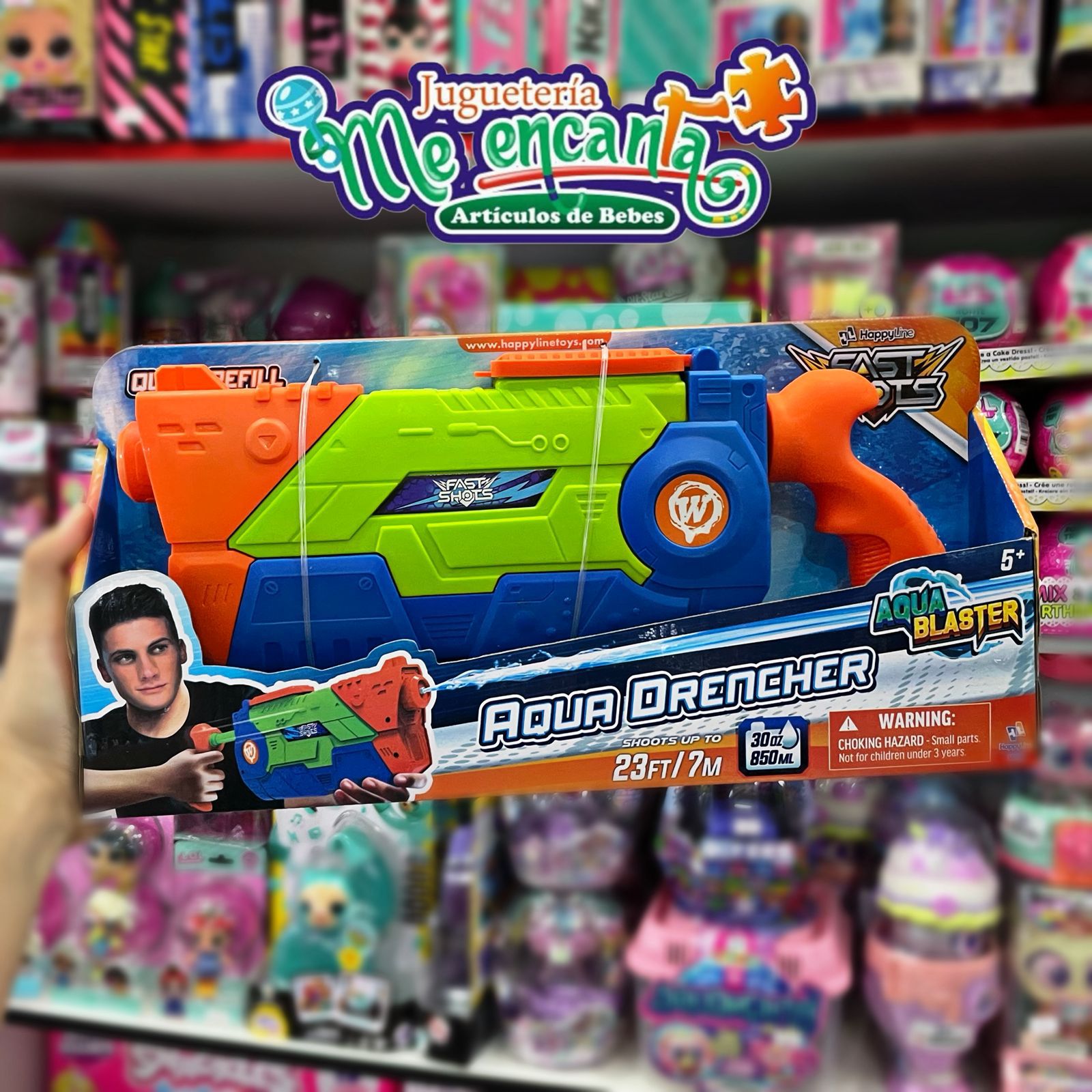 PISTOLA DE AGUA AQUA DRENCHER