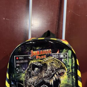 MOCHILA CON RUEDITA DISEÑO JURASSIC PARK