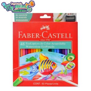 LAPICES DE 48 COLORES ACUARELA FABER-CASTELL