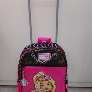 MOCHILA CON RUEDITA DISEÑO BARBIE