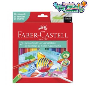 LAPICES DE 24 COLORES ACUARELA FABER-CASTELL