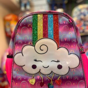 MOCHILA DE ESPALDA CHENSON ROSADO ARCO IRIS