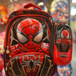 MOCHILA DE ESPALDA DE SPIDERMAN 3D