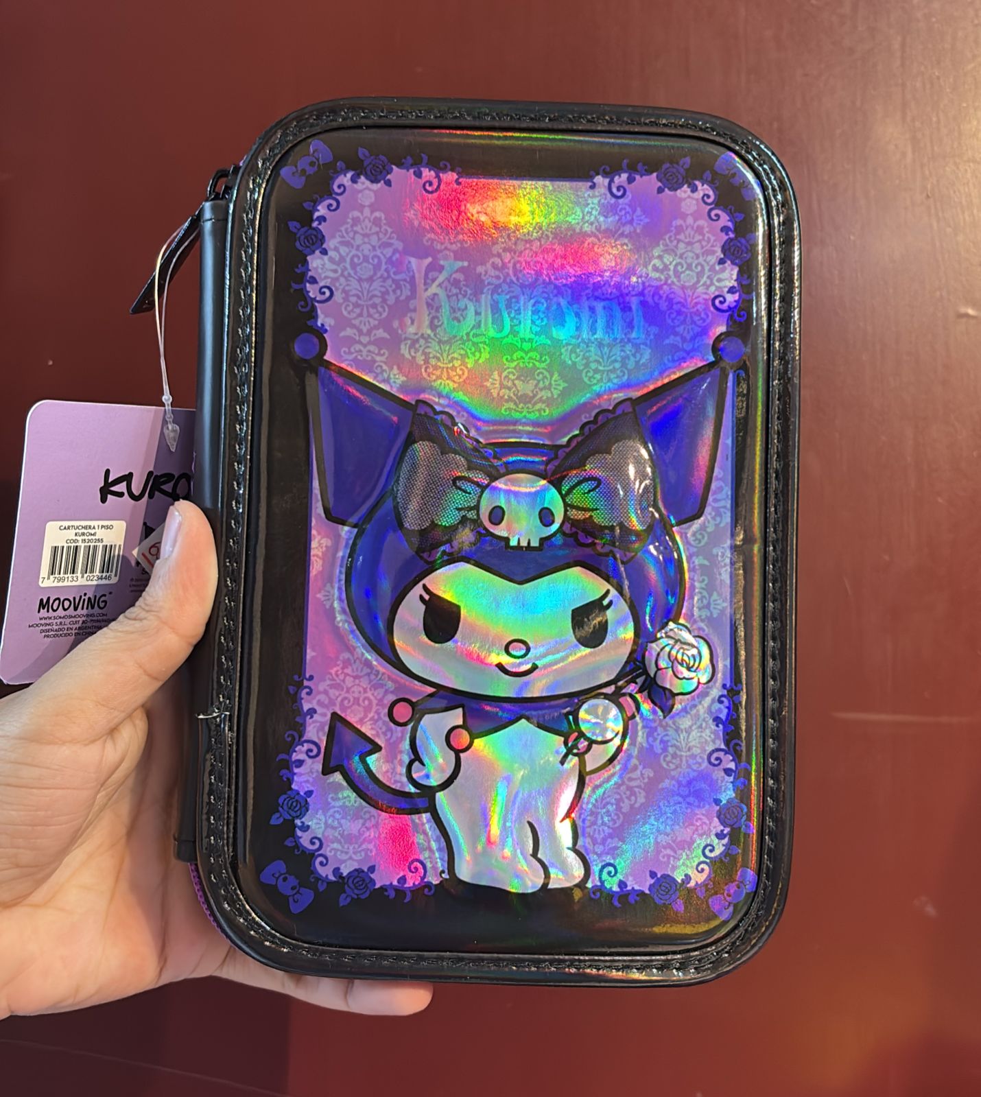 CARTUCHERA DE 1 PISO DE KUROMI