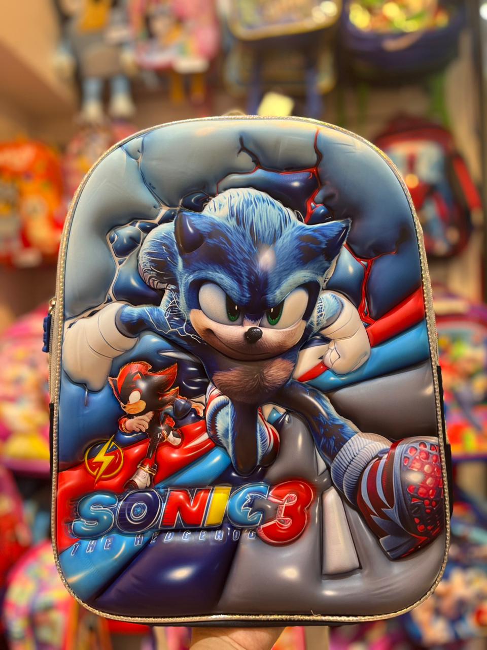 MOCHILA DE ESPALDA DE SONIC 3