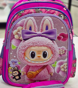 MOCHILA DE ESPALDA + CARTUCHERA DE LABUBU