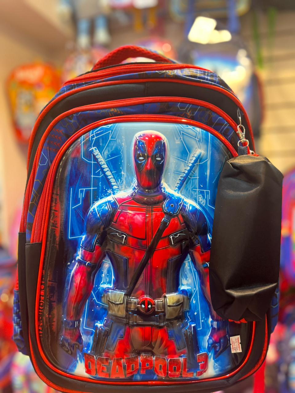 MOCHILA DE ESPALDA DEADPOOL