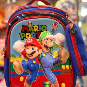 MOCHILA DE ESPALDA DE MARIO Y LUIGI 3D