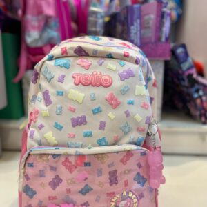 MOCHILA DE ESPALDA TOTTO GUMMY BEAR