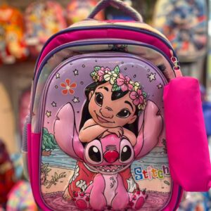 MOCHILA DE ESPALDA DE LILO Y STITCH