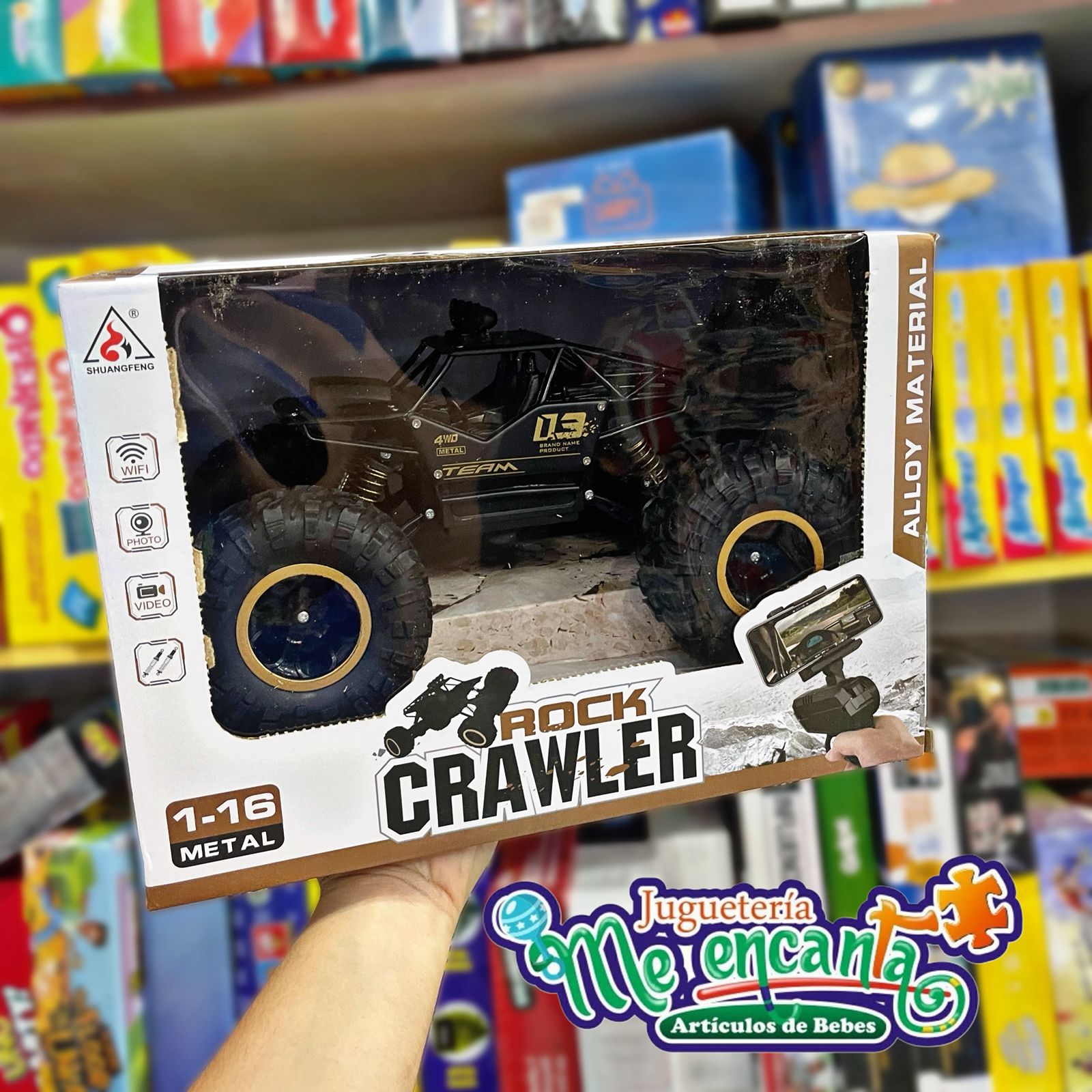 AUTO A CONTROL REMOTO TODO TERRENO