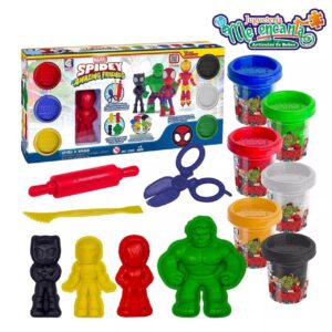 KIT DE MASA DE SPIDERMAN Y SUS AMIGOS