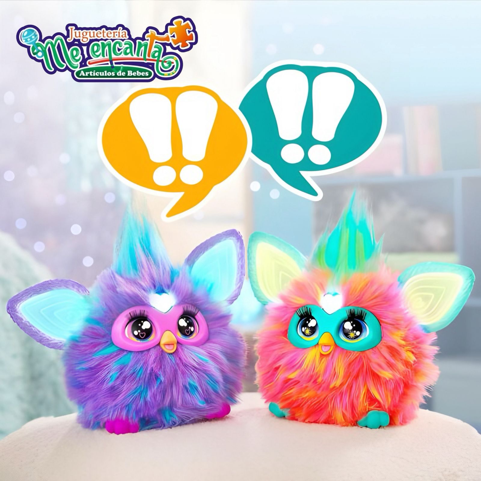 PELUCHE INTERACTIVO FURBY MORADO