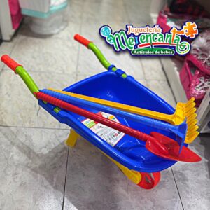 CARRETILLA INFANTIL CON ACCESORIOS