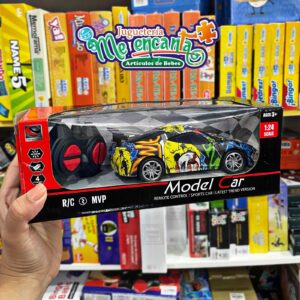 AUTO A CONTROL REMOTO DISEÑO GRAFITTI