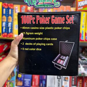 SET DE POKER DE 100 PIEZAS