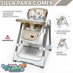 SILLA PARA COMER MULTIFUNCIONAL