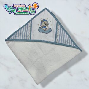 TOALLA CON CAPUCHA PARA BEBE