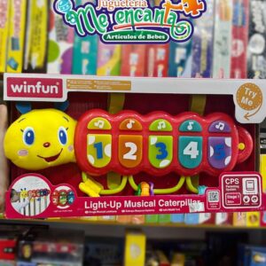 ORUGA MUSICAL LUMINOSA